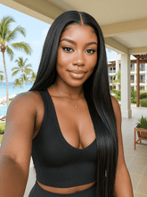 Brooklyn Hair Silken Straight Tresses 13x4 HD Lace Front Wig High-Definition 180% Density